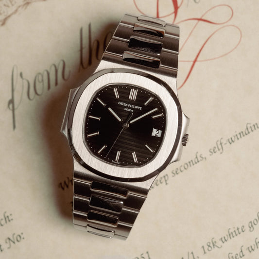 Patek Philippe – Black Dial Stainless Steel - Trevex
