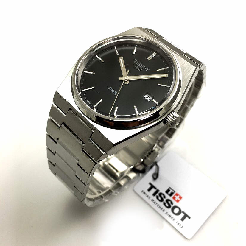 TISSOT PRX - BLACK DIAL QUARTZ - Trevex
