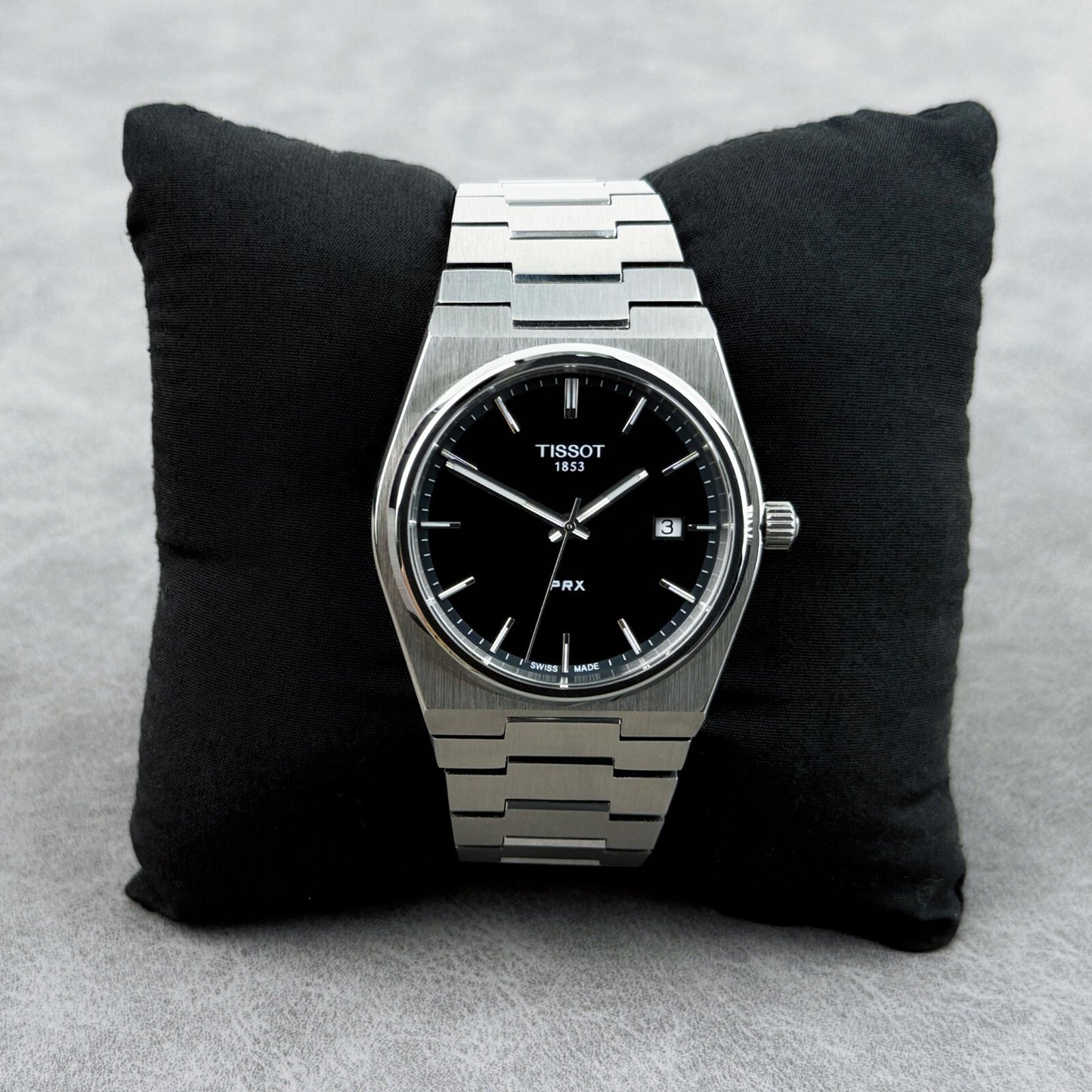TISSOT PRX - BLACK DIAL QUARTZ - Trevex