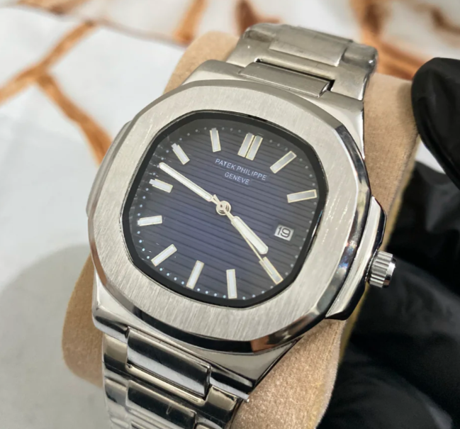 Patek Philippe – Blue Dial Stainless Steel - Trevex
