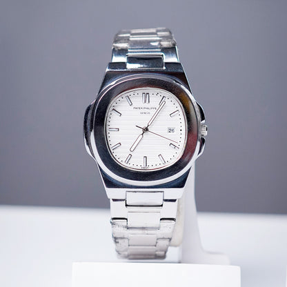 Patek Philippe – White Dial Stainless Steel - Trevex