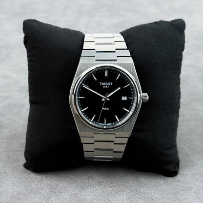 TISSOT PRX - BLACK DIAL QUARTZ - Trevex
