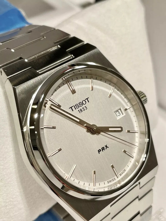 TISSOT PRX - SILVER DIAL QUARTZ - Trevex