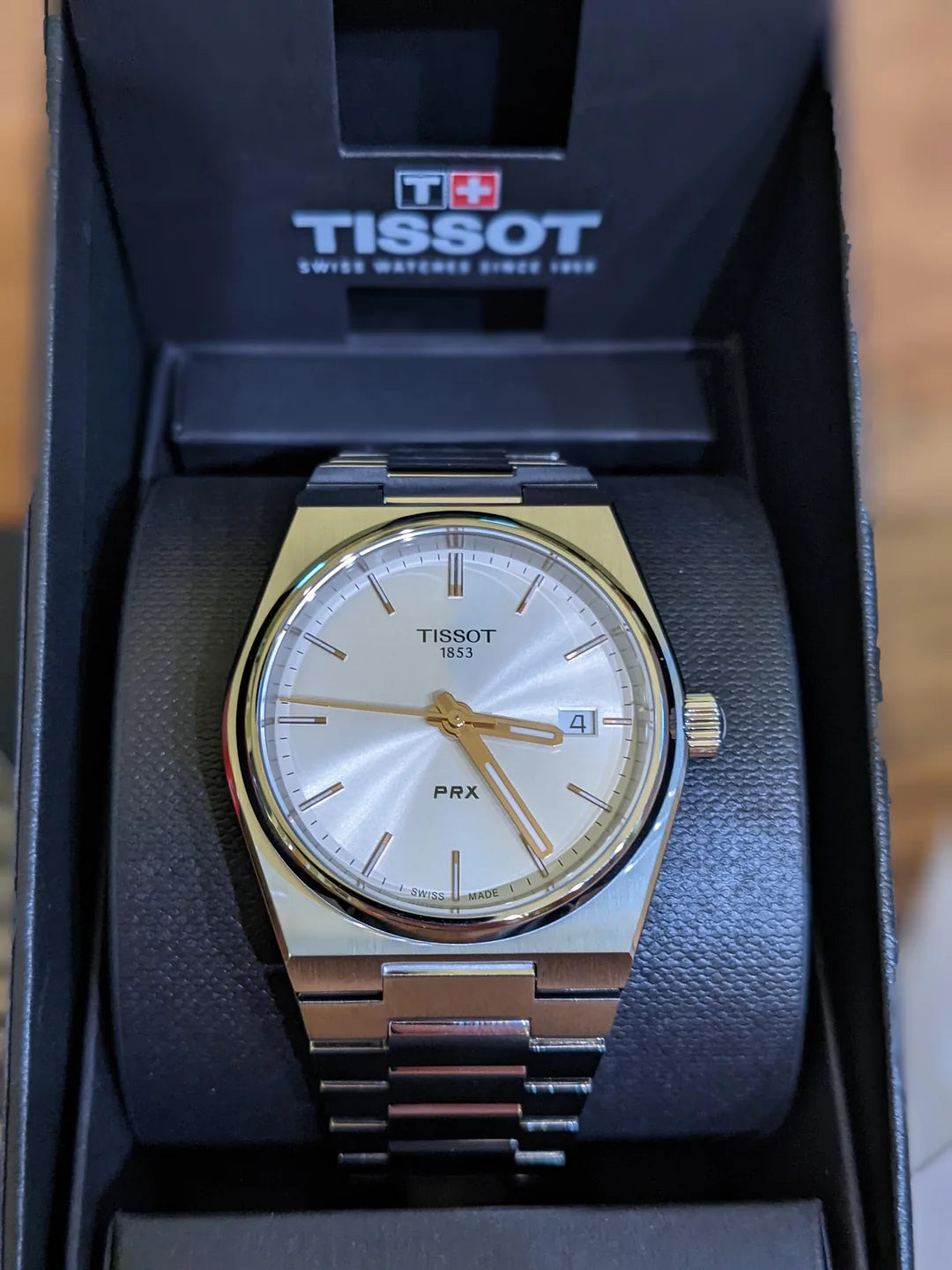 TISSOT PRX - SILVER DIAL QUARTZ - Trevex